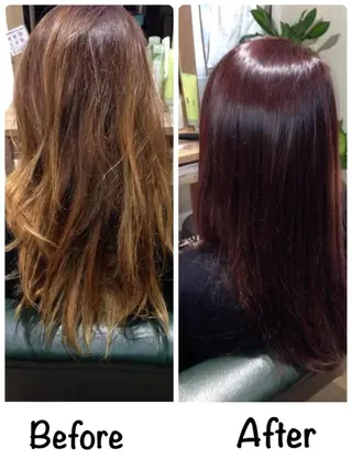 セミロング 高橋 葵のヘアスタイル