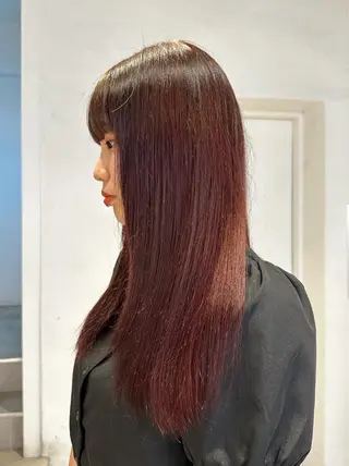 ロング 韓国ヘアメンズ・レデ ィース特化ミクのヘアスタイル