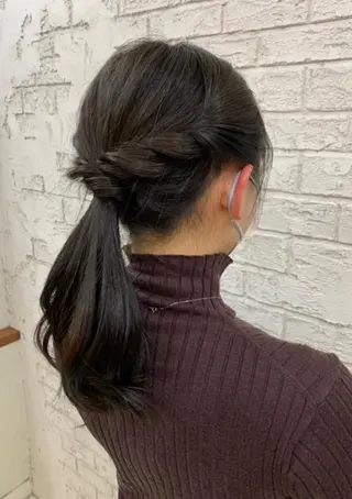 ヘアアレンジ 💙🎀モテ髪 ♡Airi🎀💙のヘアスタイル