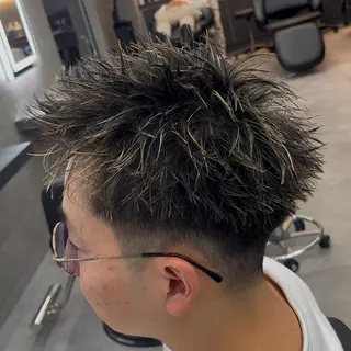 ショート カラー ヘアアレンジ メンズ 【札幌メンズ特化】 🔥RIKU🔥のヘアスタイル