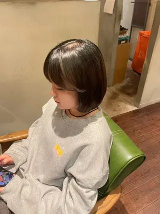 ショート 平野 凜のヘアスタイル