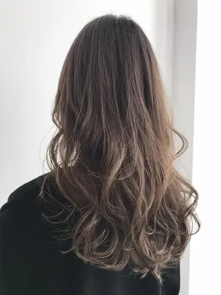 ロング カラー ネイル マツエク・マツパ ボブ、縮毛矯正👑 心斎橋/高城涼也のヘアスタイル