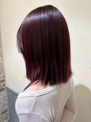 ミディアム カラー Noel .⋆𝜗𝜚のヘアスタイル