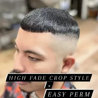 ショート メンズ メンズ/フェード/ バーバー/盛山大地のヘアスタイル