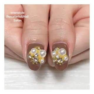 ミディアム ネイル 👑enen style👑のネイルデザイン