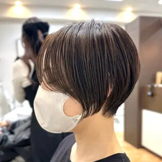 ショート カラー 藤田 祥平のヘアスタイル