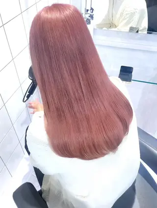 カラー *トレンド韓国スタイ ル🇰🇷モデル募集のヘアスタイル