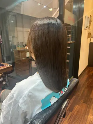 ミディアム カラー パーマ 伊東 颯のヘアスタイル