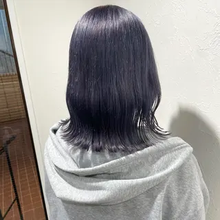 ミディアム カラー shiho .のヘアスタイル