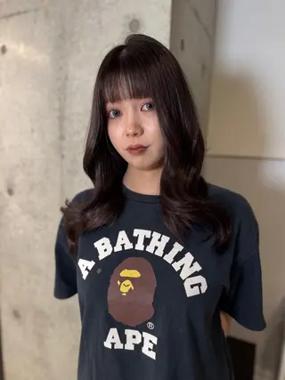sena⌇ベージュ⌇ ブリーチなしWカラーのヘアスタイル