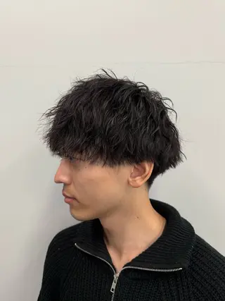 ショート パーマ メンズ 坂本響 メンズカット/パーマのヘアスタイル