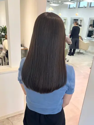 セミロング 齋藤 華音のヘアスタイル