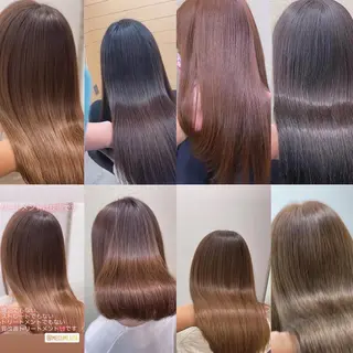 セミロング カラー パーマ ヘアアレンジ メンズ キッズ ネイル マツエク・マツパ アイブロウ MEGUMI megumiのヘアスタイル