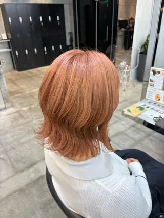 ミディアム カラー 🪄くすみカラー❇️ 名塚比奈乃🪄のヘアスタイル