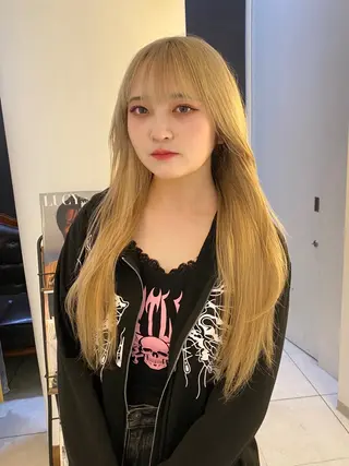 ロング カラー mai / linoah˚✧のヘアスタイル