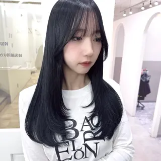 セミロング カラー 🦋トレンドヘア🦋 竹内克弥のヘアスタイル