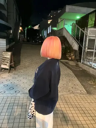 ミディアム カラー 🎀透明感カラー🎀 Yurinoのヘアスタイル