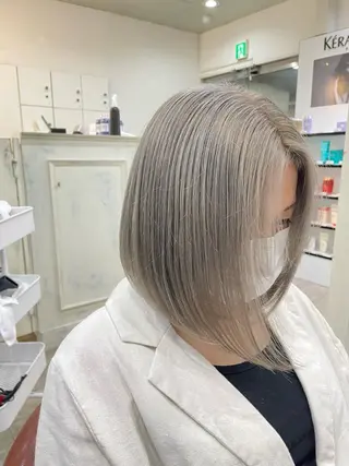 カラー 緑区/艶髪 🦋柿下のヘアスタイル