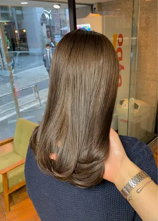 ミディアム カラー 矢野 晃平のヘアスタイル