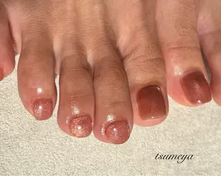 ネイル tsumeya ゆるかわ手描きネイルのネイルデザイン