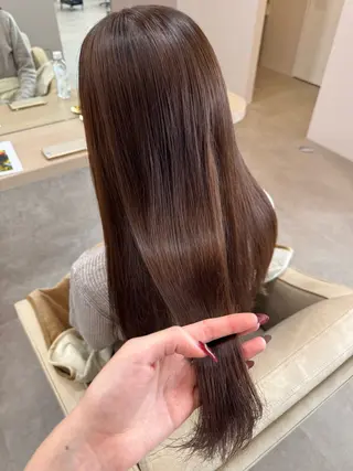ロング 兼古 望羽のヘアスタイル