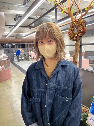 ミディアム 中江 友哉のヘアスタイル