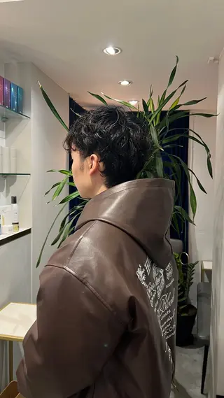 パーマ メンズ ☆ HARUKA ☆のヘアスタイル