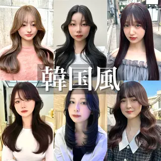 ロング カラー 韓国系レイヤー特化 hiroのヘアスタイル