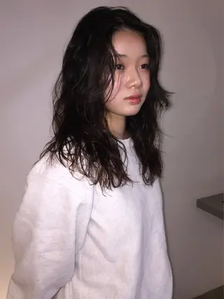 ロング Taat.所属・松林 芽依のヘアスタイル