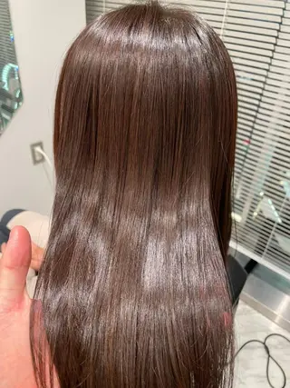 ロング テクニカルディレクタ ー葛西凌大のヘアスタイル