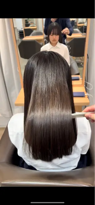 ロング 山中 欧輔のヘアスタイル