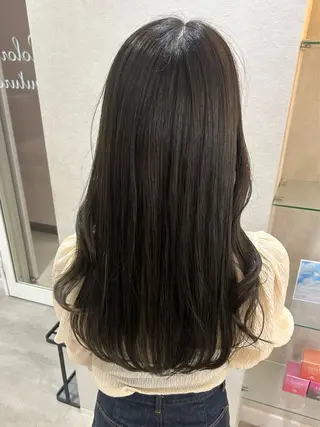 ロング ゆうな/レイヤー/ 顔周り/髪質改善のヘアスタイル