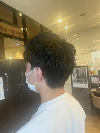 パーマ 中村 誠也のヘアスタイル
