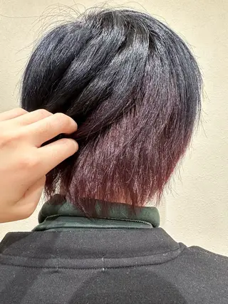 カラー OPSHAIR 大橋みやけ通り店所属・クボタ アヤナのヘアスタイル