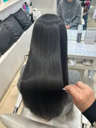 ロング 【髪質改善カラー】 瀧田嵐士🇰🇷のヘアスタイル