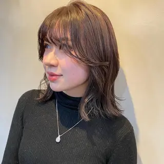 ミディアム sail hairのヘアスタイル