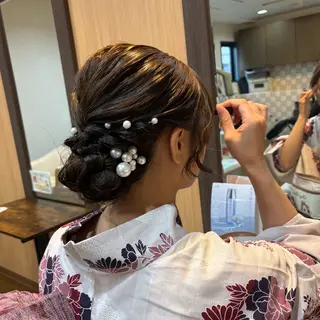 ヘアアレンジ MOLLA ✂️辻桃加のヘアスタイル