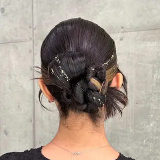 ヘアアレンジ 愛されcolor💘 Aina/ツヤ髪のヘアスタイル