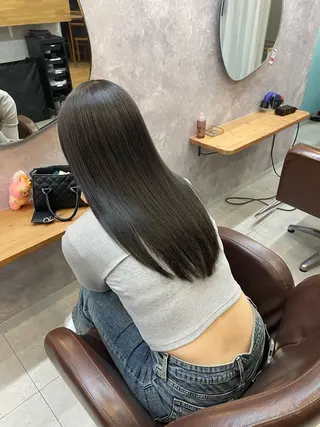 セミロング カラー VIOLET所属・中嶋 颯和のヘアスタイル