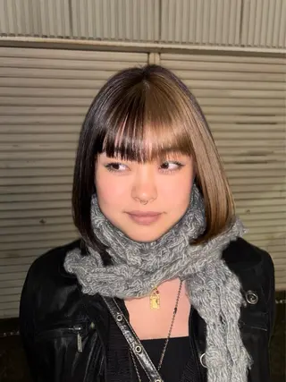 ショート ハードパーマ Rico💜のヘアスタイル
