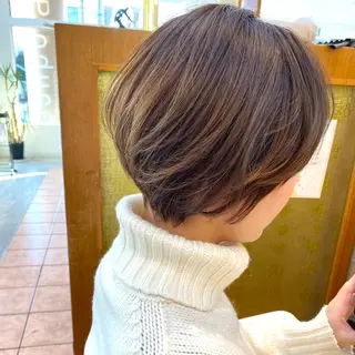 ショート パーマ ✨髪質改善専門店✨ QOLU✨のヘアスタイル