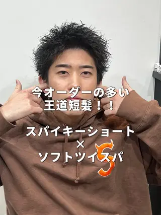 ショート 🔥メンズ特化美容師 💥小倉大和💥のヘアスタイル