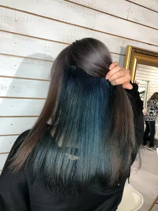 ロング カラー 🧡艶髪ちゅるん髪 🫧🧡YUKI❄️のヘアスタイル