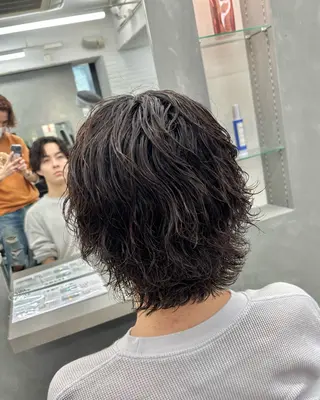 ロング パーマ メンズ メンズパーマ/ くせ毛/こーへいのヘアスタイル
