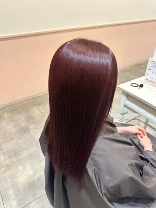 カラー レイヤーカット/ 艶 カラー/Manakaのヘアスタイル