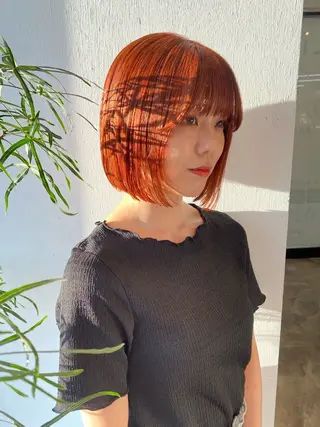 ミディアム カラー 韓国ヘア特化 💟 ララア 💟のヘアスタイル