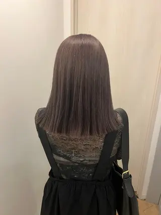 ミディアム 宮内大輔 /髪質改善/艶カラーのヘアスタイル