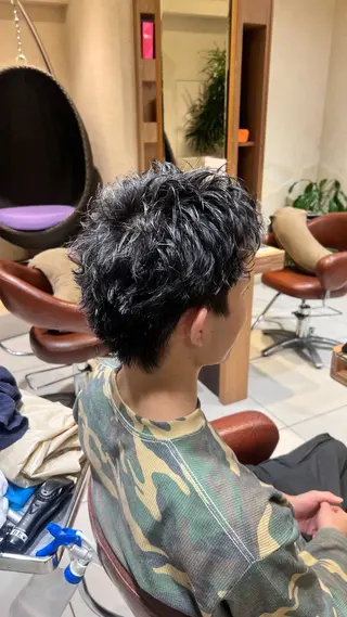 ショート メンズ 新宿/メンズパーマ/ メンズ特化/和田瑞生のヘアスタイル