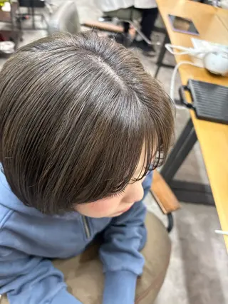 ショート シモイケ ルアのヘアスタイル