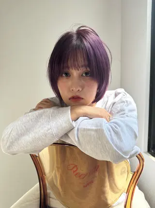 ショート カラー ralme/sol 髙橋一哉のヘアスタイル